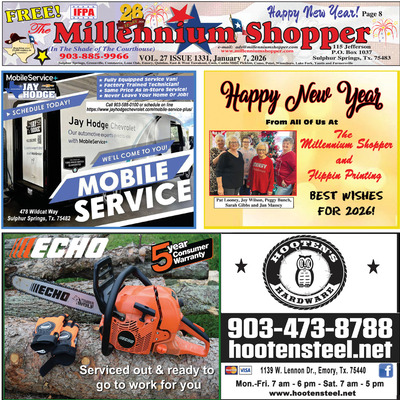 Millennium Shopper - Jan 7, 2026
