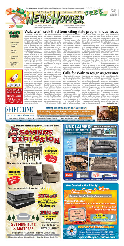 News Hopper - Jan 10, 2026