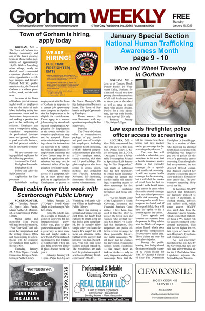 Gorham Weekly - Jan 15, 2026