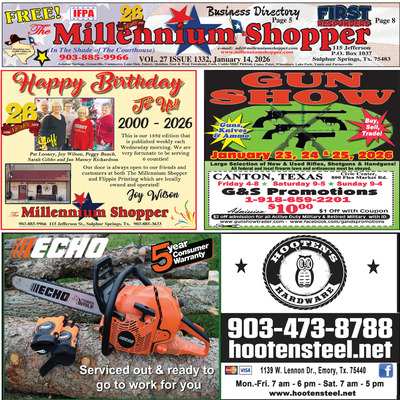 Millennium Shopper - Jan 14, 2026