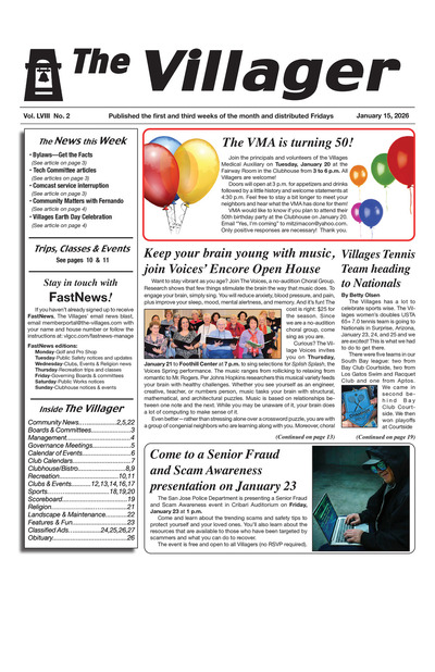 The Villager - Jan 14, 2026