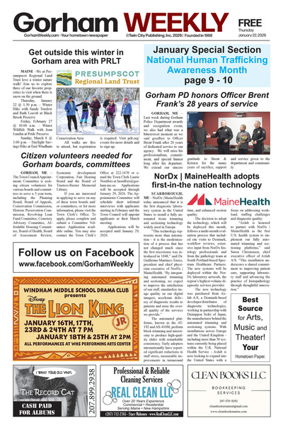 Gorham Weekly - Jan 22, 2026