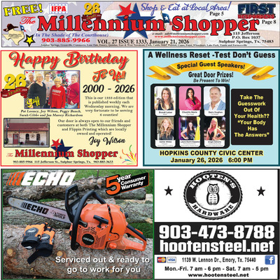 Millennium Shopper - Jan 21, 2026