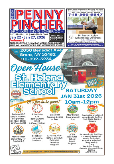 Bronx Penny Pincher - Jan 22, 2026