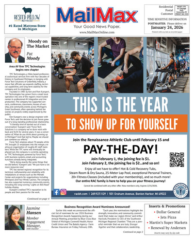 MailMax - Jan 24, 2026