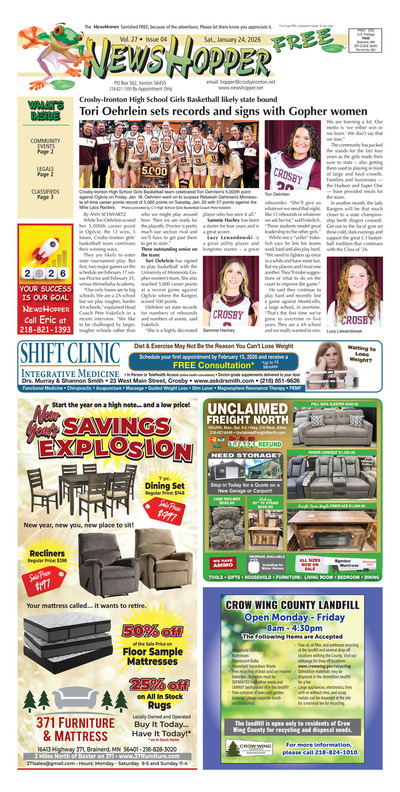 News Hopper - Jan 24, 2026