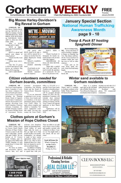 Gorham Weekly - Jan 29, 2026