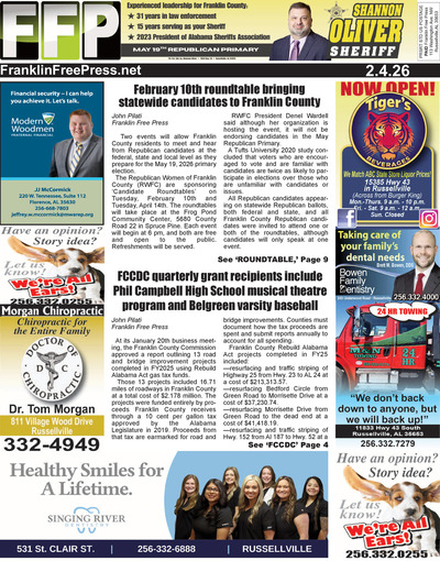 Franklin Free Press - Feb 4, 2026