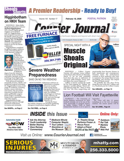 Courier Journal - Feb 18, 2026