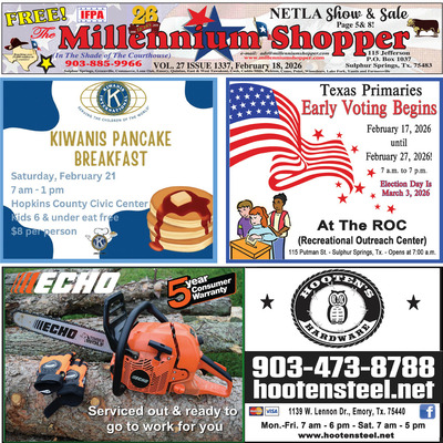 Millennium Shopper - Feb 18, 2026
