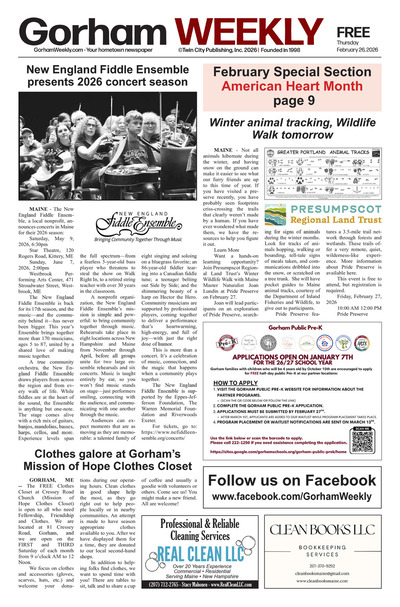 Gorham Weekly - Feb 26, 2026