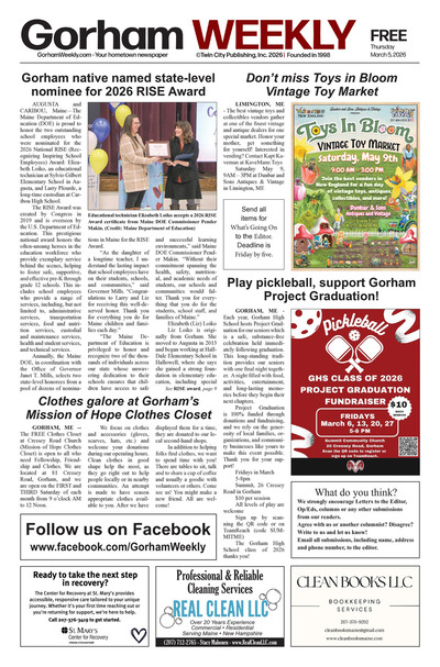 Gorham Weekly - Mar 5, 2026