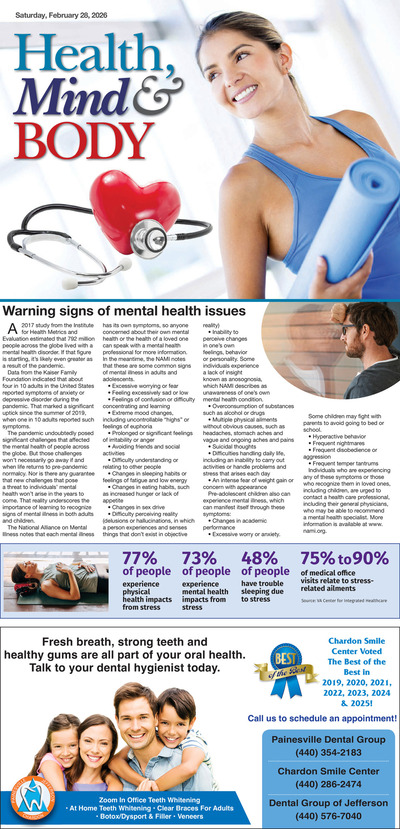 News-Herald - Special Sections - Health, Mind & Body - Feb 28, 2026