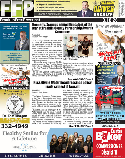 Franklin Free Press - Mar 18, 2026