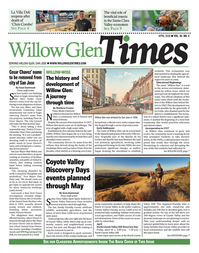 Willow Glen Times - April 2026