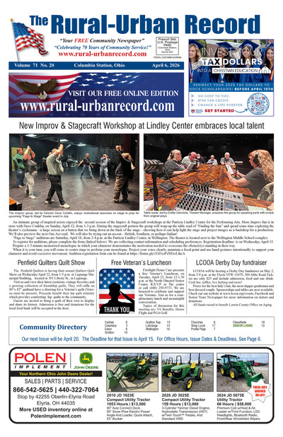 Rural Urban Record - Apr 6, 2026