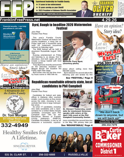 Franklin Free Press - Apr 29, 2026