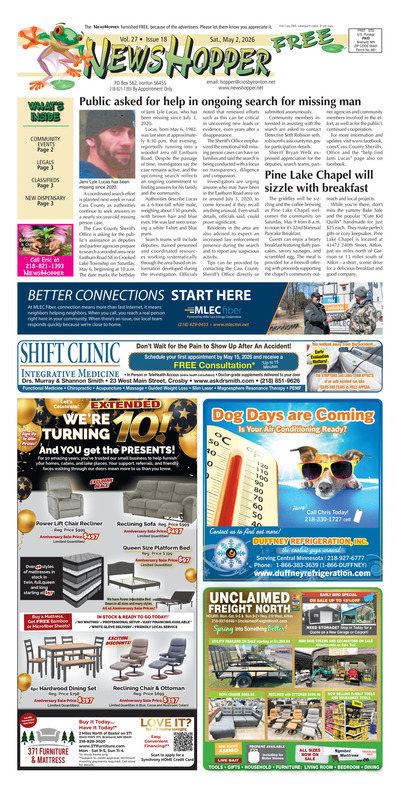 News Hopper - May 2, 2026