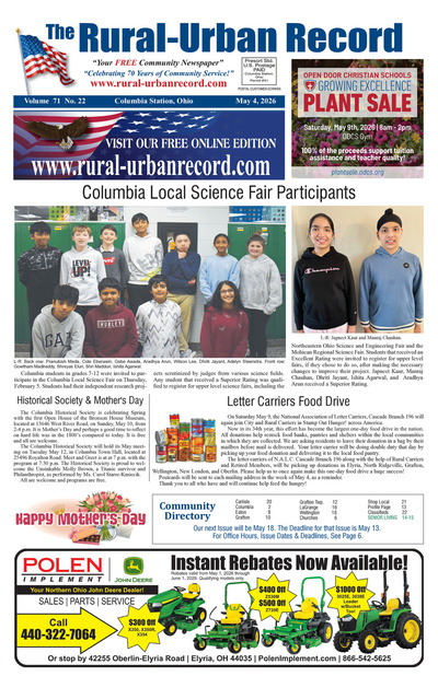 Rural Urban Record - May 4, 2026