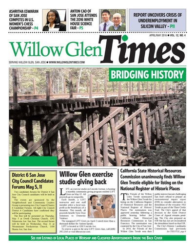 Willow Glen Times - May 2016