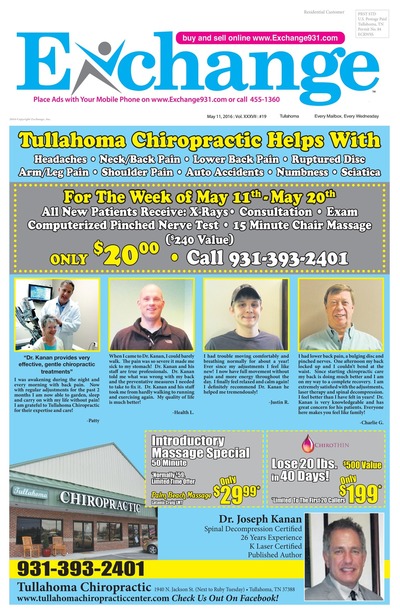 Exchange - Tullahoma - May 11, 2016