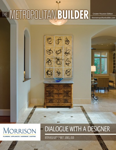 Metropolitan Builder - Dialogue with a Designer - Lynne T. Jones, ASID