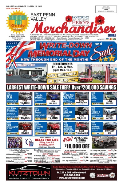 East Penn Valley Merchandiser - May 25, 2016