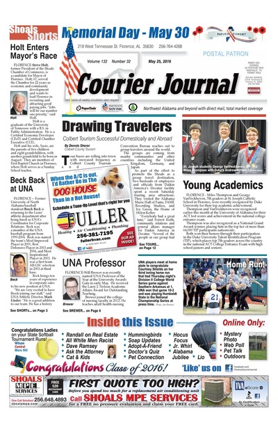 Courier Journal - May 25, 2016
