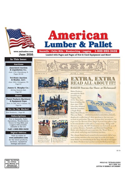 American Lumber & Pallet - June 2016