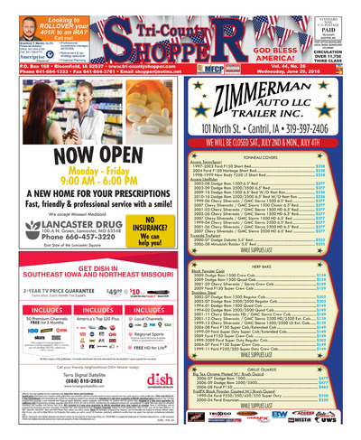 Tri-County Shopper - Jun 29, 2016