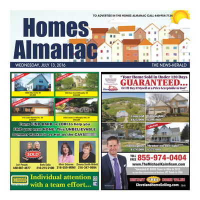 News-Herald - Special Sections - Homes Almanac - July 2016