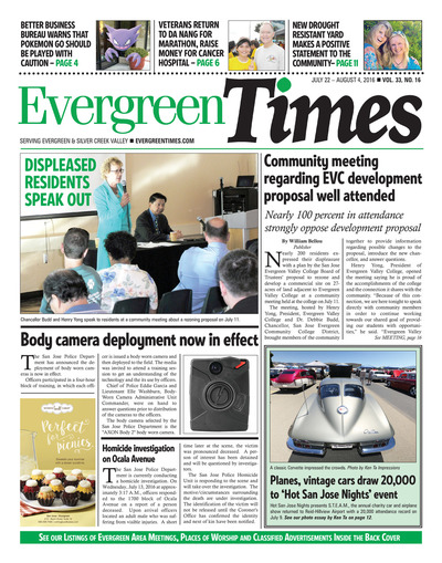 Evergreen Times - Jul 22, 2016