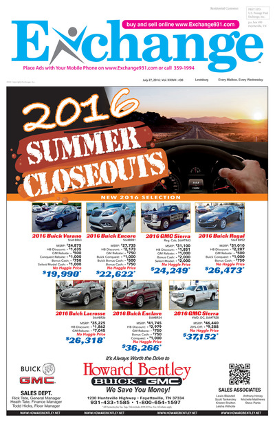 Exchange - Lewisburg - Jul 27, 2016