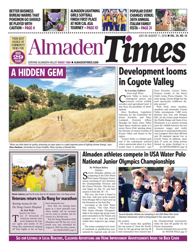Almaden Times - Jul 29, 2016