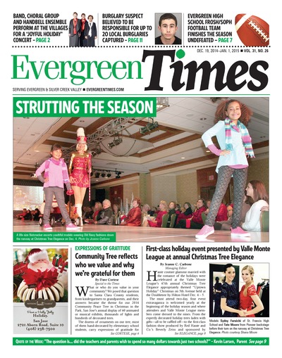 Evergreen Times - Dec 19, 2014