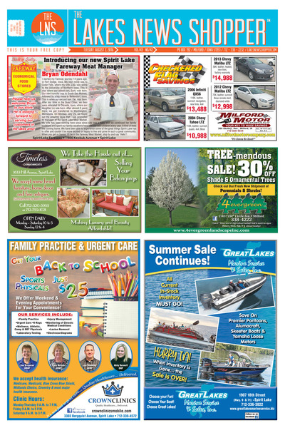 Lakes News Shopper - Aug 2, 2016