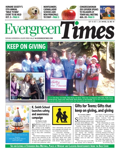 Evergreen Times - Sep 18, 2015