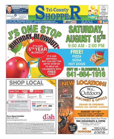 Tri-County Shopper - Aug 5, 2015