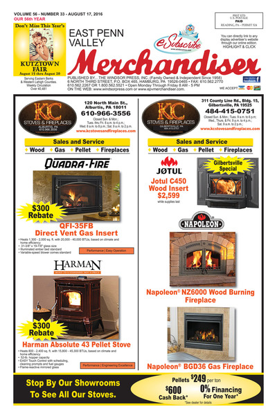 East Penn Valley Merchandiser - Aug 17, 2016