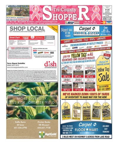 Tri-County Shopper - Oct 14, 2015