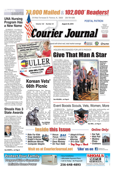 Courier Journal - Aug 24, 2016