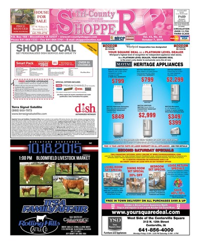 Tri-County Shopper - Oct 7, 2015