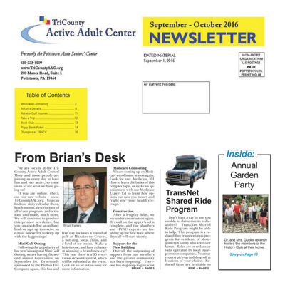 Pottstown Mercury - Special Sections - PASC Newsletter