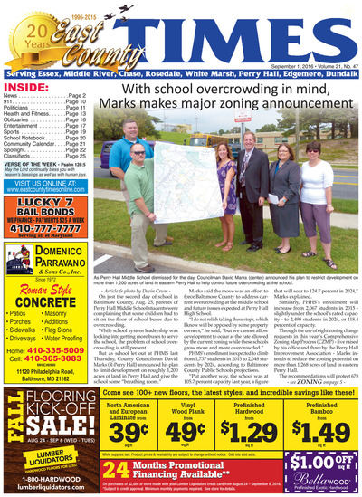East County Times - Sep 1, 2016