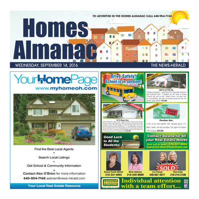News-Herald - Special Sections - Homes Almanac - Sept 2016