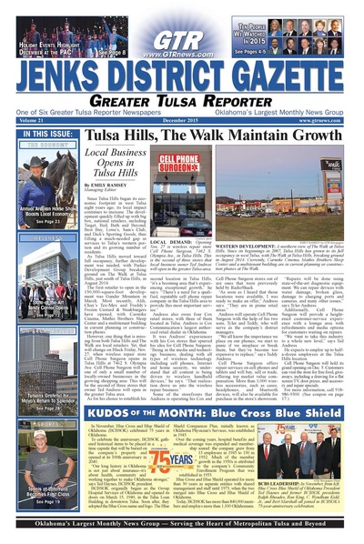 Jenks District Gazette - December 2015