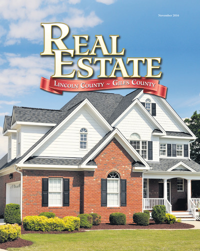 Real Estate - Lincoln County - Giles County - November 2016
