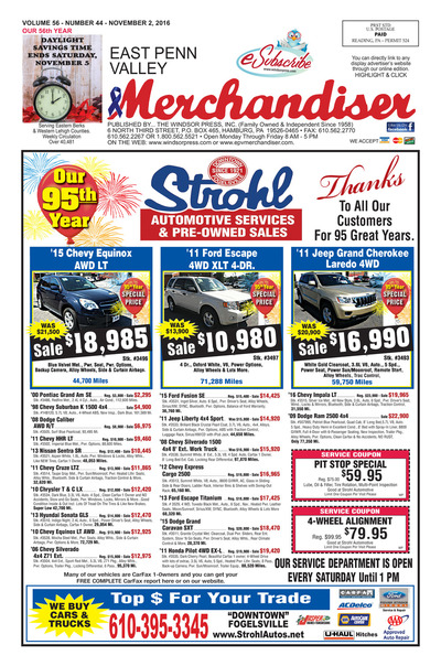 East Penn Valley Merchandiser - Nov 2, 2016