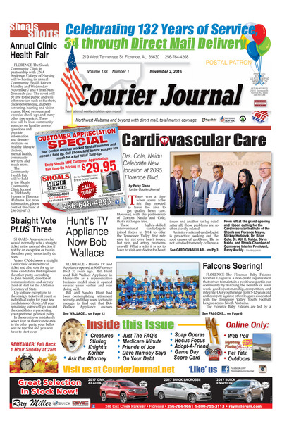 Courier Journal - Nov 2, 2016