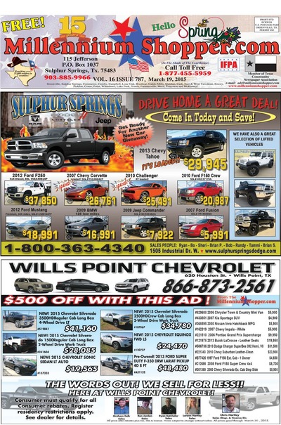 Millennium Shopper - Mar 19, 2015